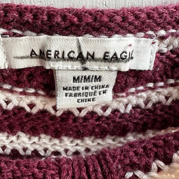 American Eagle Crochet Striped Tank Top - Picture 4 of 6
